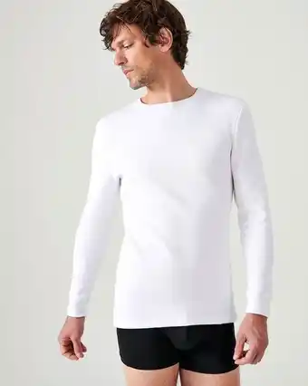 Damart T-shirt manches longues thermolactyl sans plastron aanbieding