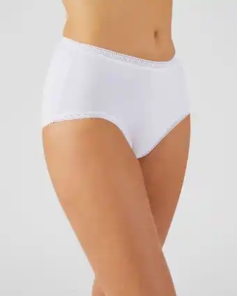 Damart Lot de 2 culottes coton stretch - midi aanbieding
