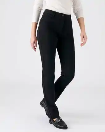 Damart Pantalon 5 poches jambes fuselées perfect fit by damart aanbieding
