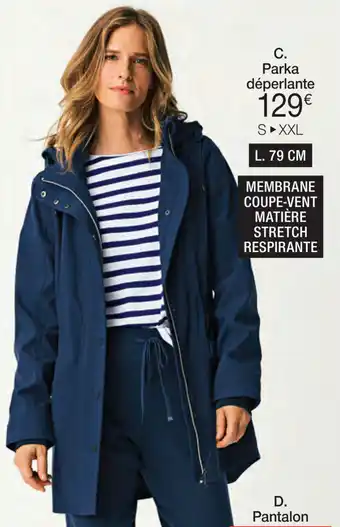 Damart Parka déperlante aanbieding