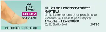 LOT DE 2 PROTÈGE-POINTES MARTEAU