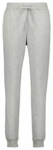 HEMA HEMA Dames Pyjamabroek Katoen Sweat Grijsmelange (grijsmelange) aanbieding