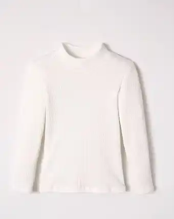 Damart T-shirt enfants manches longues, col montant thermolactyl aanbieding