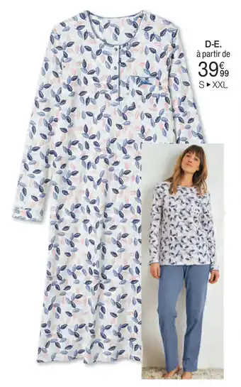 Damart MAILLE CÔTELÉE, LÉGÈREMENT GRATTÉE IMPRIMÉE aanbieding