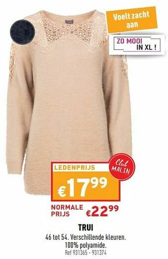 Trafic Trui aanbieding