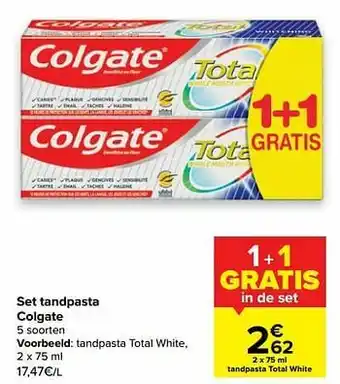 Tandpasta total white
