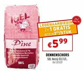 Trafic Dennenschors aanbieding