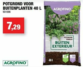 Hubo Potgrond voor buitenplanten aanbieding