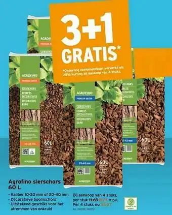 GAMMA Agrofino sierschors aanbieding