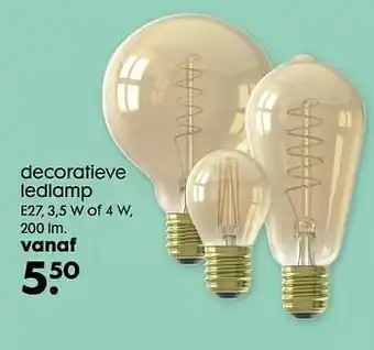 Decoratieve ledlamp
