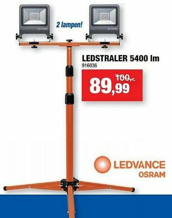 Hubo Ledstraler aanbieding