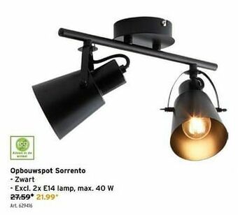 GAMMA Opbouwspot sorrento aanbieding