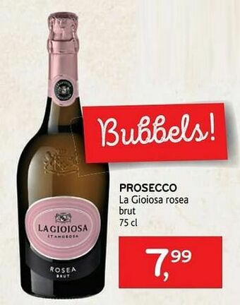 Alvo Prosecco la gioiosa rosea brut aanbieding