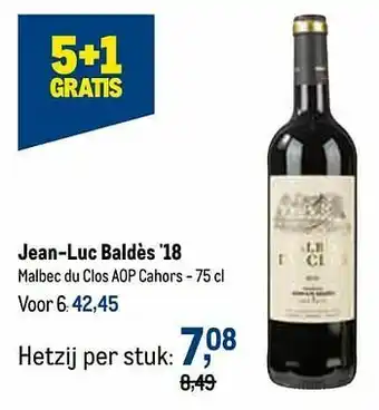 Jean-luc baldès `18 malbec du clos aop cahors