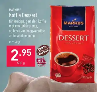 ALDI Markus Koffie Dessert 500g aanbieding