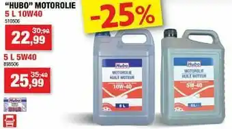 Hubo motorolie 10w40