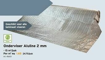 GAMMA Ondervloer aluline aanbieding