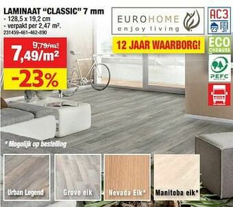 Hubo Laminaat classic aanbieding