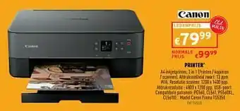 Trafic Printer canon pixma ts5350 aanbieding