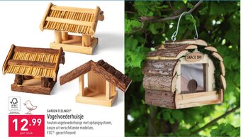 ALDI Garden Feelings Vogelvoederhuisje aanbieding