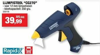 Rapid lijmpistool cg270