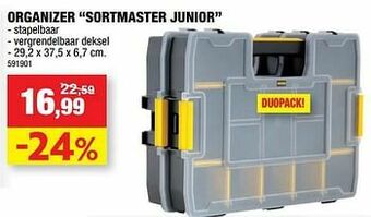 Hubo Organizer sortmaster junior aanbieding