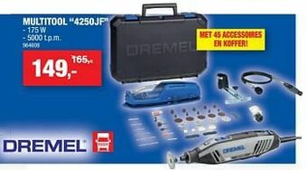 Hubo Dremel multitool 4250jf aanbieding