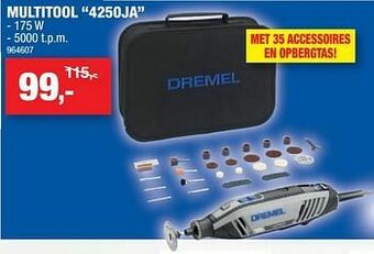 Hubo Dremel multitool 4250ja aanbieding