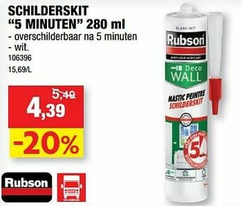 Hubo Schilderskit 5 minuten aanbieding
