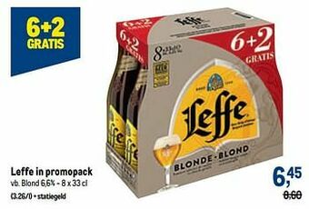 Makro Leffe blond aanbieding