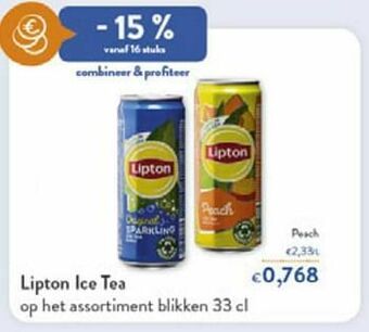 OKay Lipton ice tea peach aanbieding
