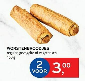 Alvo Worstenbroodjes aanbieding