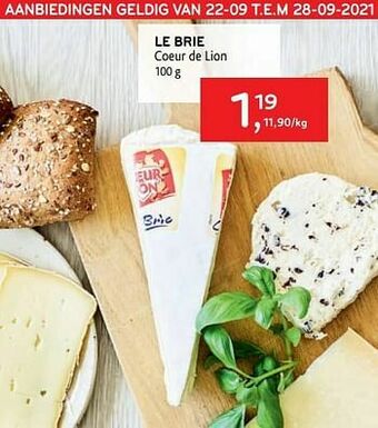 Alvo Le brie coeur de lion aanbieding