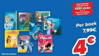 Carrefour Selectie boeken aanbieding