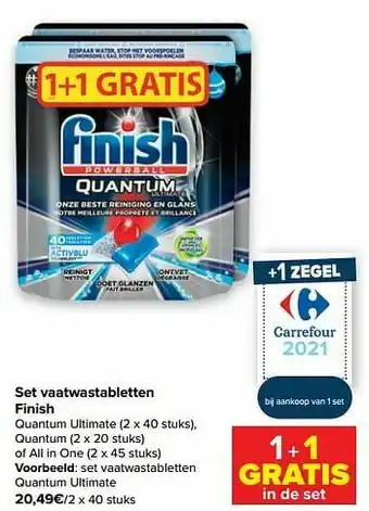 Set vaatwastabletten quantum ultimate