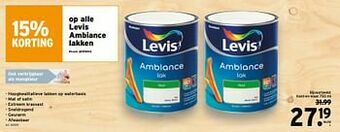GAMMA Levis ambiance lakken aanbieding