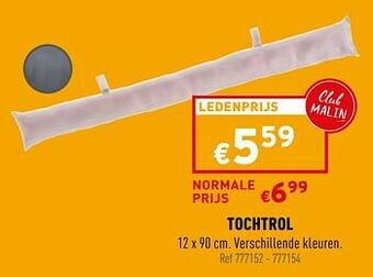 Trafic Tochtrol aanbieding