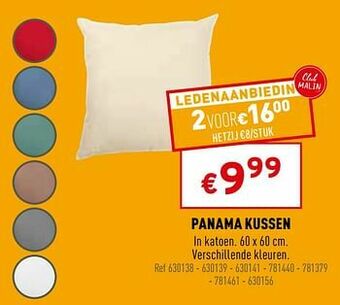 Trafic Panama kussen aanbieding