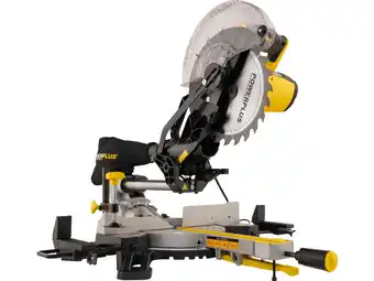 Hubo Powerplus powx075730s telescopische verstekzaag 2100w 254mm aanbieding