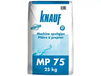 Hubo Mp75 spuitgips 25kg aanbieding