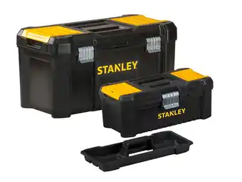 Hubo Stanley essential toolbox gereedschapskoffer 2 stuks aanbieding