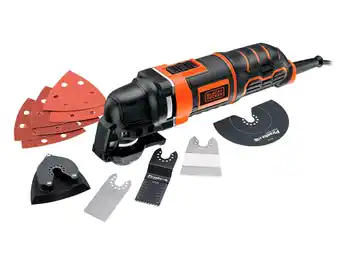 Hubo Black+decker mt300ka-qs multitool 300w aanbieding