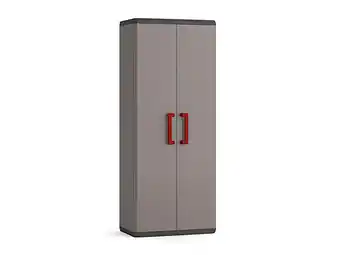 Hubo Keter quadra opbergkast hoog 68x39x166 cm aanbieding