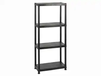 Hubo Practo home plasti rack opbergrek 130x61x30,5 cm kunststof aanbieding