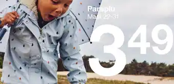 Zeeman Paraplu Maat 22-31 aanbieding