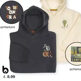 Zeeman Kinder hoodie aanbieding