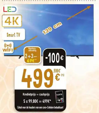 Cora Smart TV aanbieding