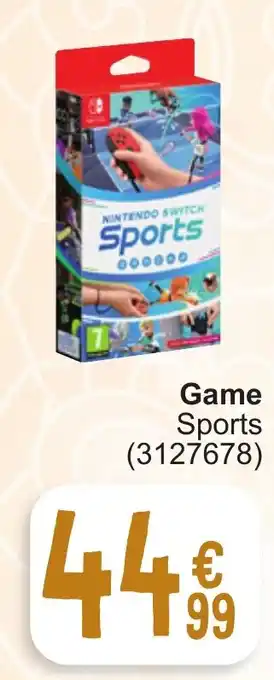 Cora Game Sports aanbieding