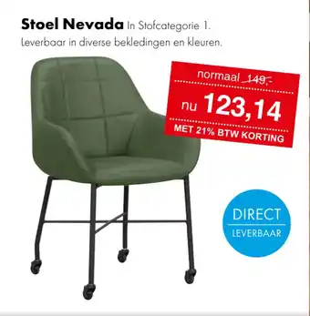 Woonsquare Stoel Nevada aanbieding