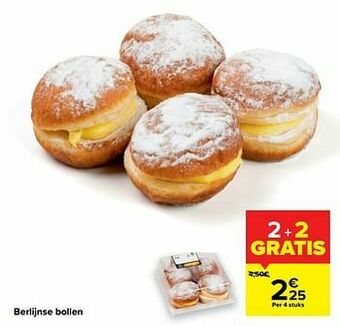 Carrefour Market Berlijnse bollen aanbieding